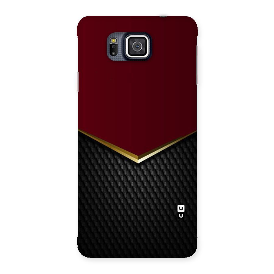 Rich Design Back Case for Galaxy Alpha