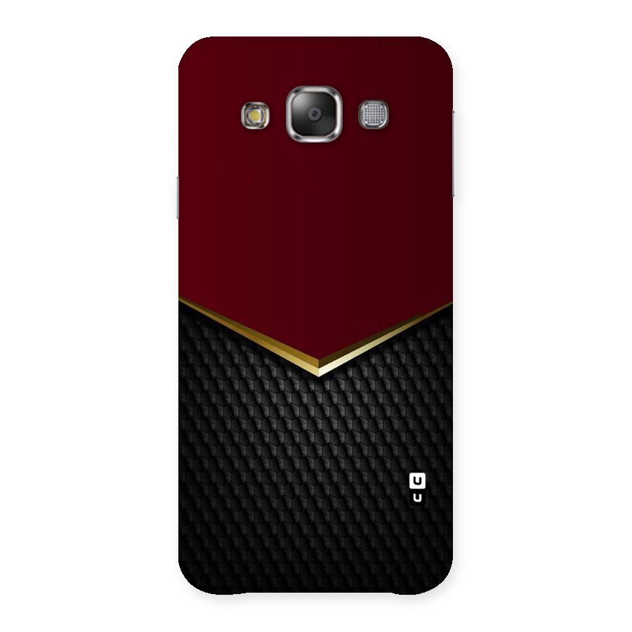 Rich Design Back Case for Galaxy E7