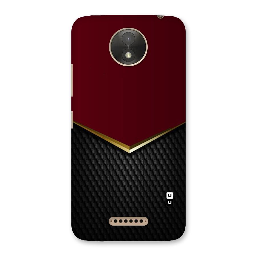 Rich Design Back Case for Moto C Plus