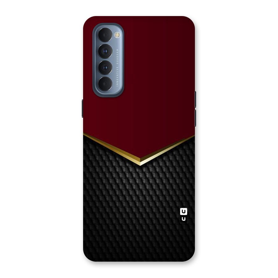 Rich Design Back Case for Reno4 Pro