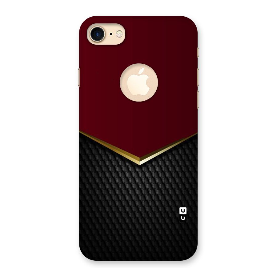 Rich Design Back Case for iPhone 7 Logo Cut