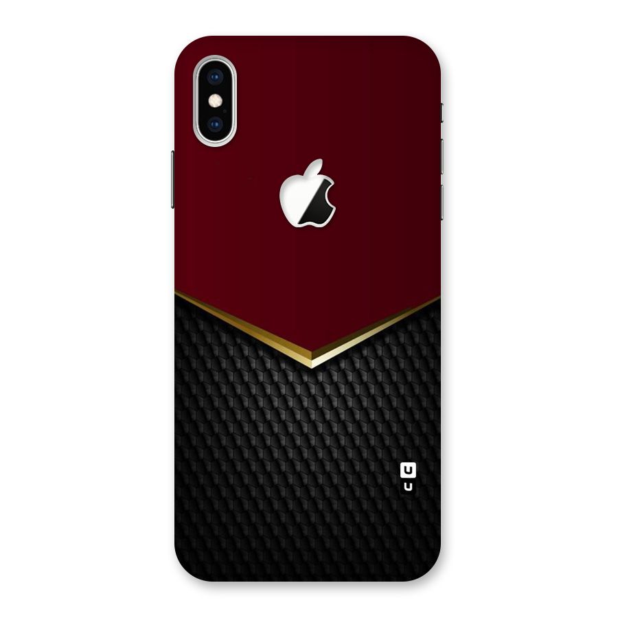 Rich Design Back Case for iPhone XS Max Apple Cut