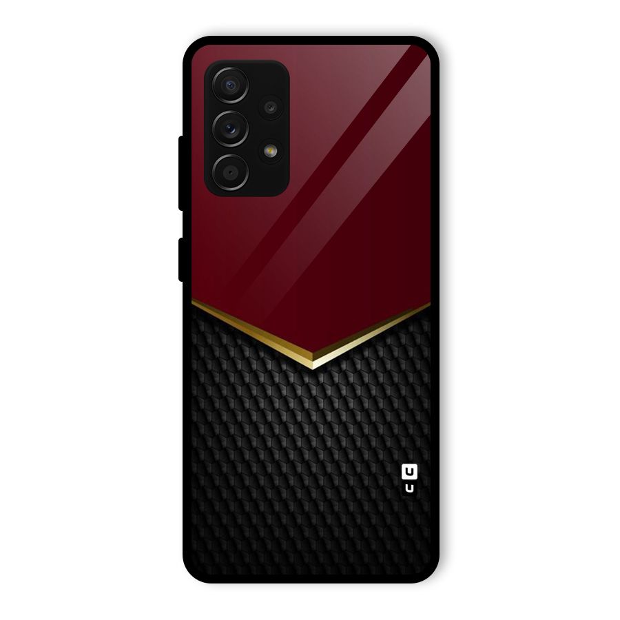 Rich Design Glass Back Case for Galaxy A53 5G