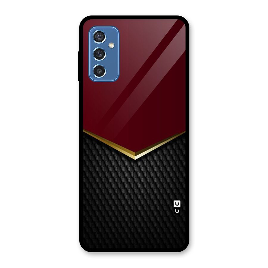 Rich Design Glass Back Case for Galaxy M52 5G