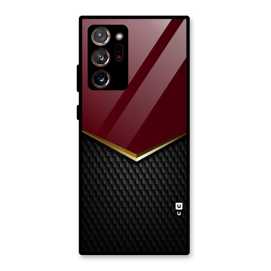 Rich Design Glass Back Case for Galaxy Note 20 Ultra 5G