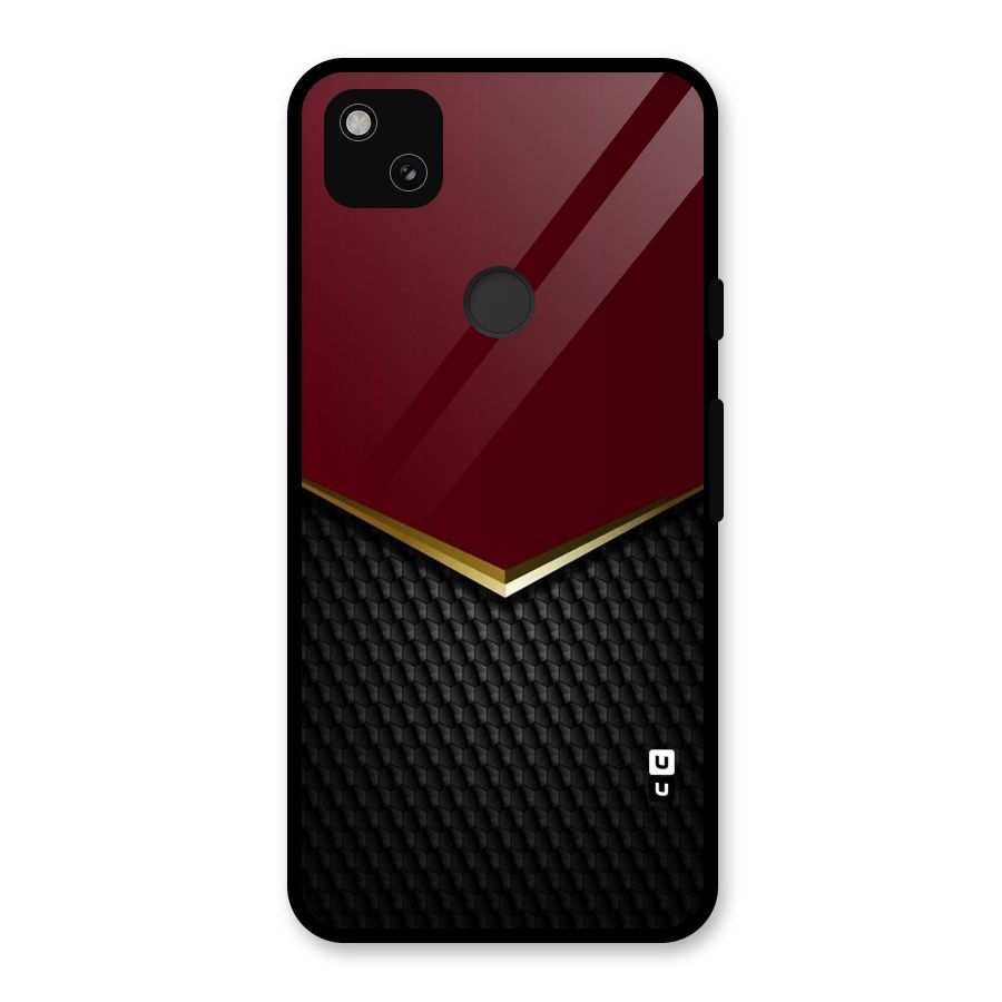 Rich Design Glass Back Case for Google Pixel 4a