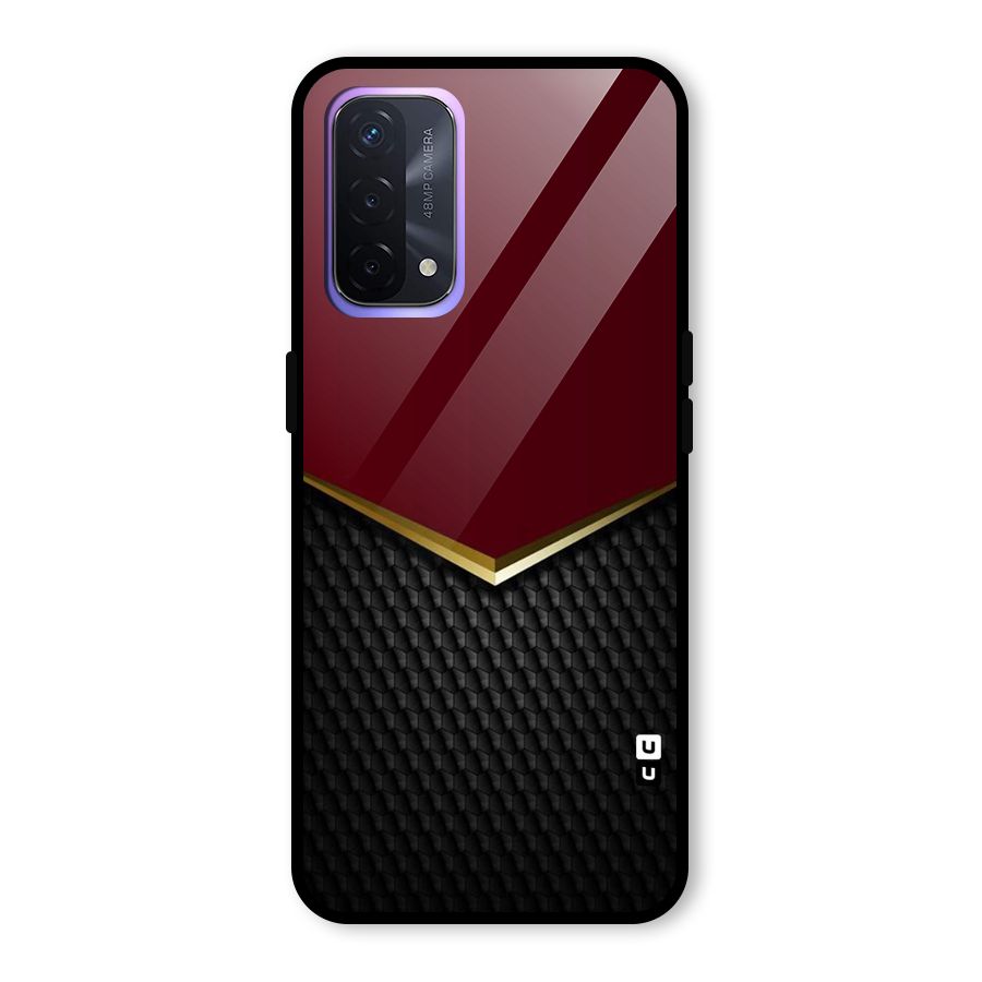 Rich Design Glass Back Case for Oppo A74 5G