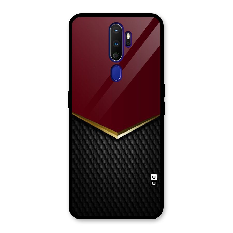 Rich Design Glass Back Case for Oppo A9 (2020)