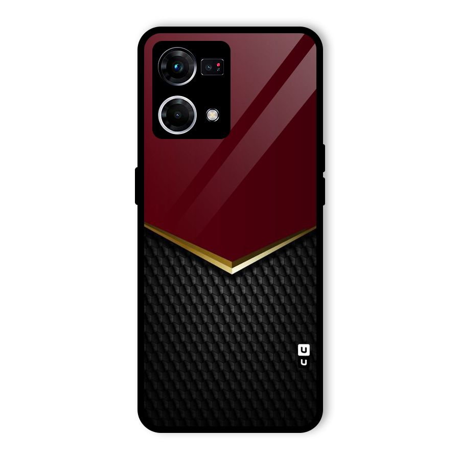 Rich Design Glass Back Case for Oppo F21 Pro 4G