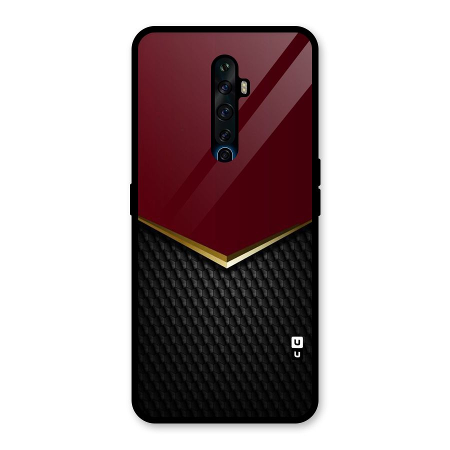 Rich Design Glass Back Case for Oppo Reno2 F