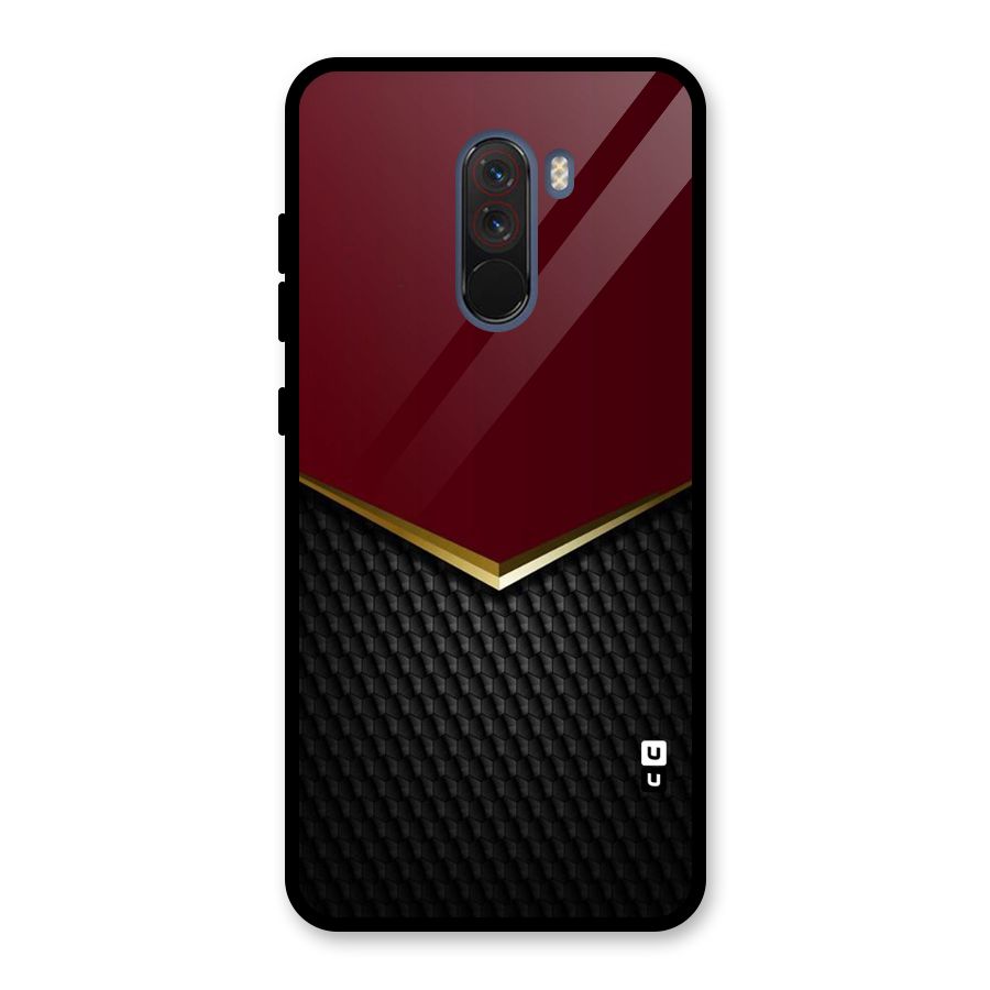 Rich Design Glass Back Case for Poco F1