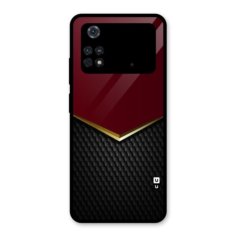 Rich Design Glass Back Case for Poco M4 Pro 4G