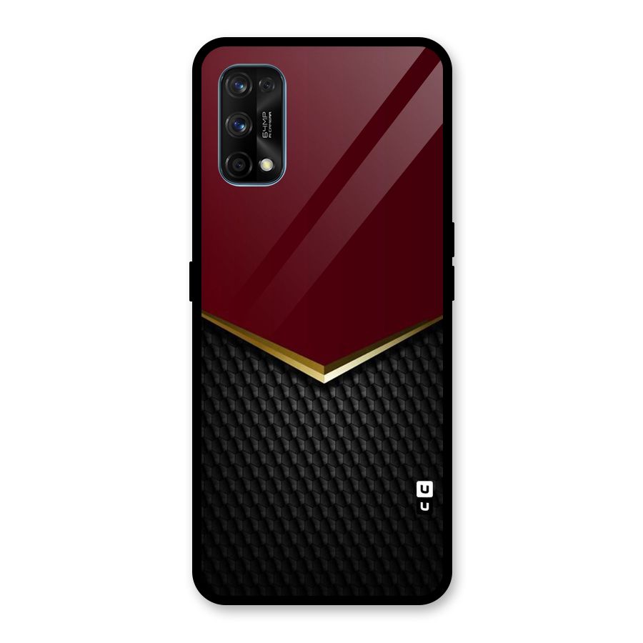 Rich Design Glass Back Case for Realme 7 Pro