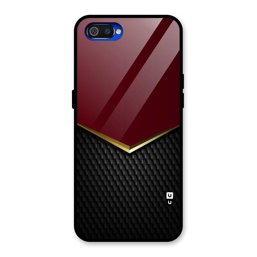 Rich Design Glass Back Case for Realme C2