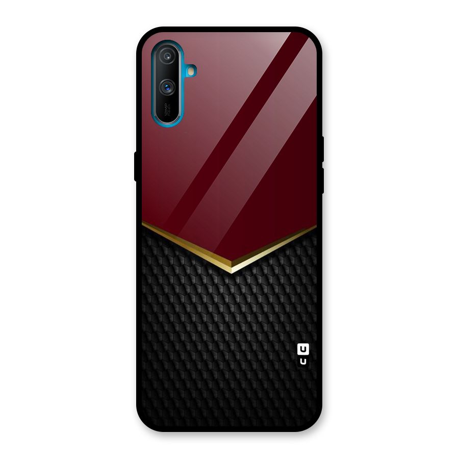 Rich Design Glass Back Case for Realme C3