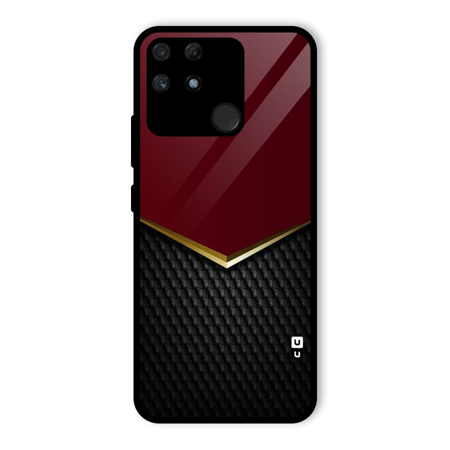 Rich Design Glass Back Case for Realme Narzo 50A