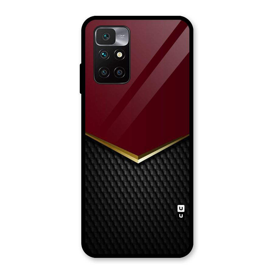 Rich Design Glass Back Case for Redmi 10 Prime