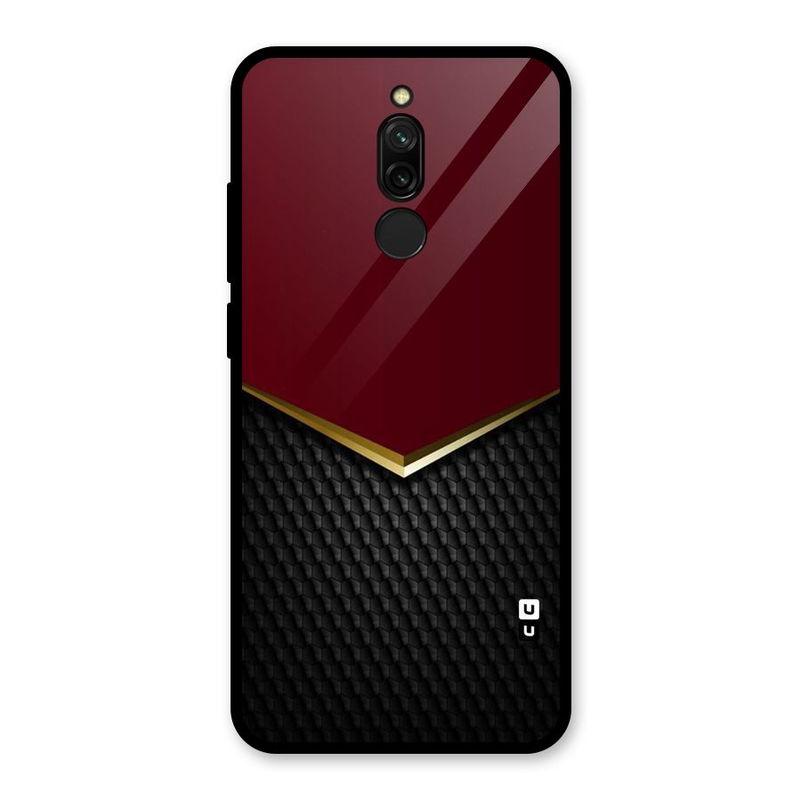 Rich Design Glass Back Case for Redmi 8