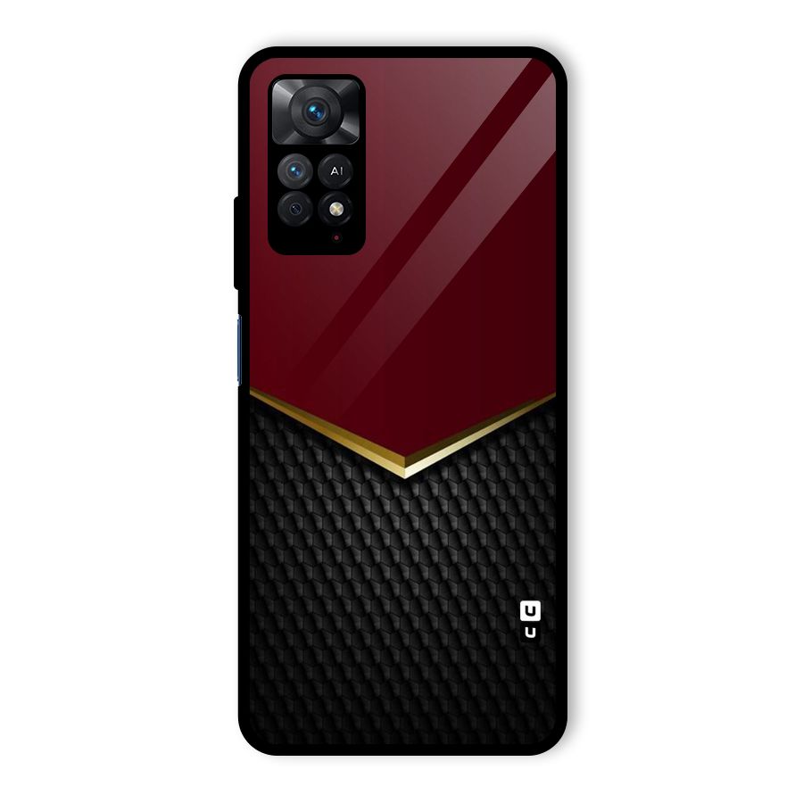Rich Design Glass Back Case for Redmi Note 11 Pro