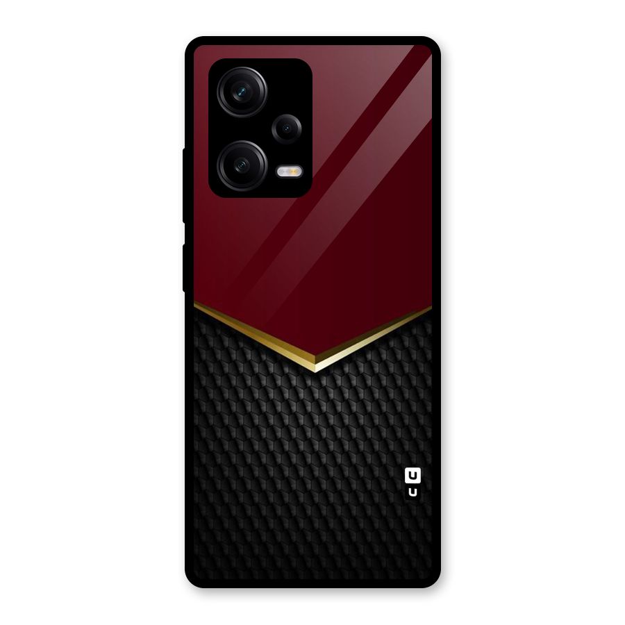 Rich Design Glass Back Case for Redmi Note 12 Pro