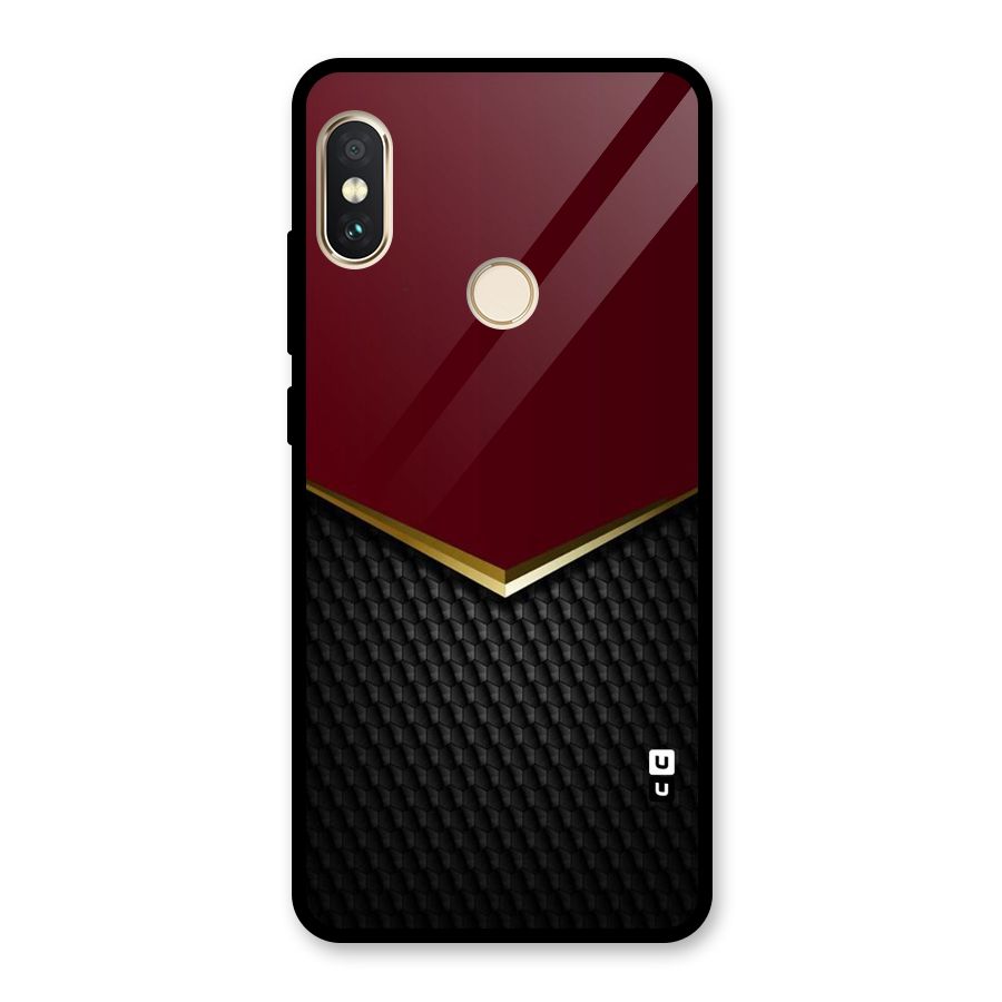 Rich Design Glass Back Case for Redmi Note 5 Pro