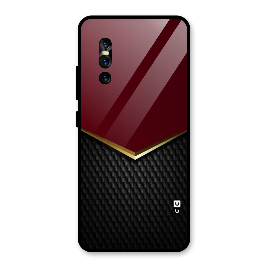 Rich Design Glass Back Case for Vivo V15 Pro