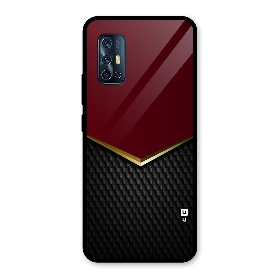 Rich Design Glass Back Case for Vivo V17