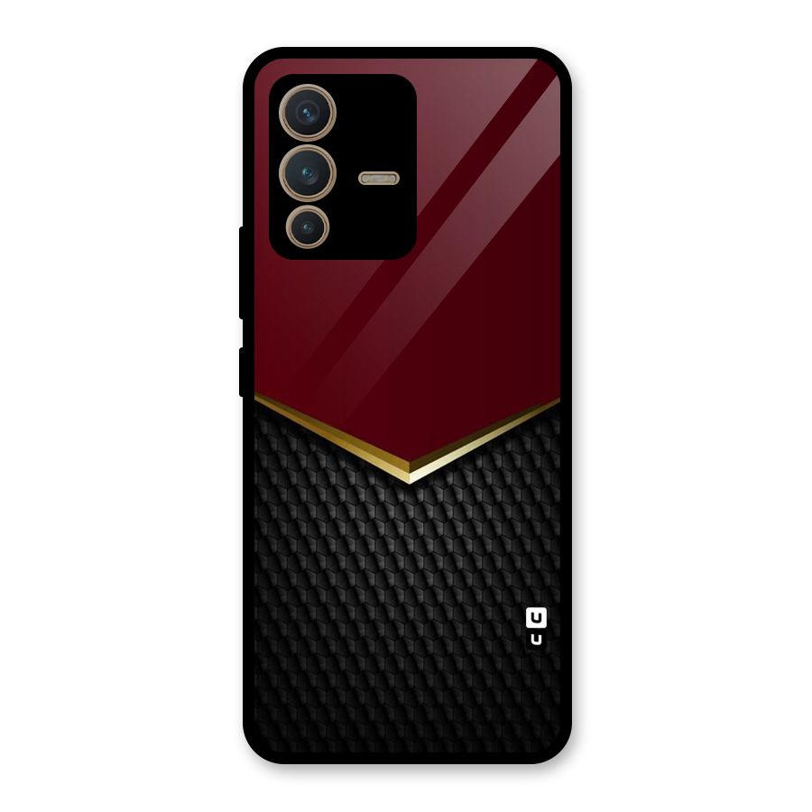 Rich Design Glass Back Case for Vivo V23 5G