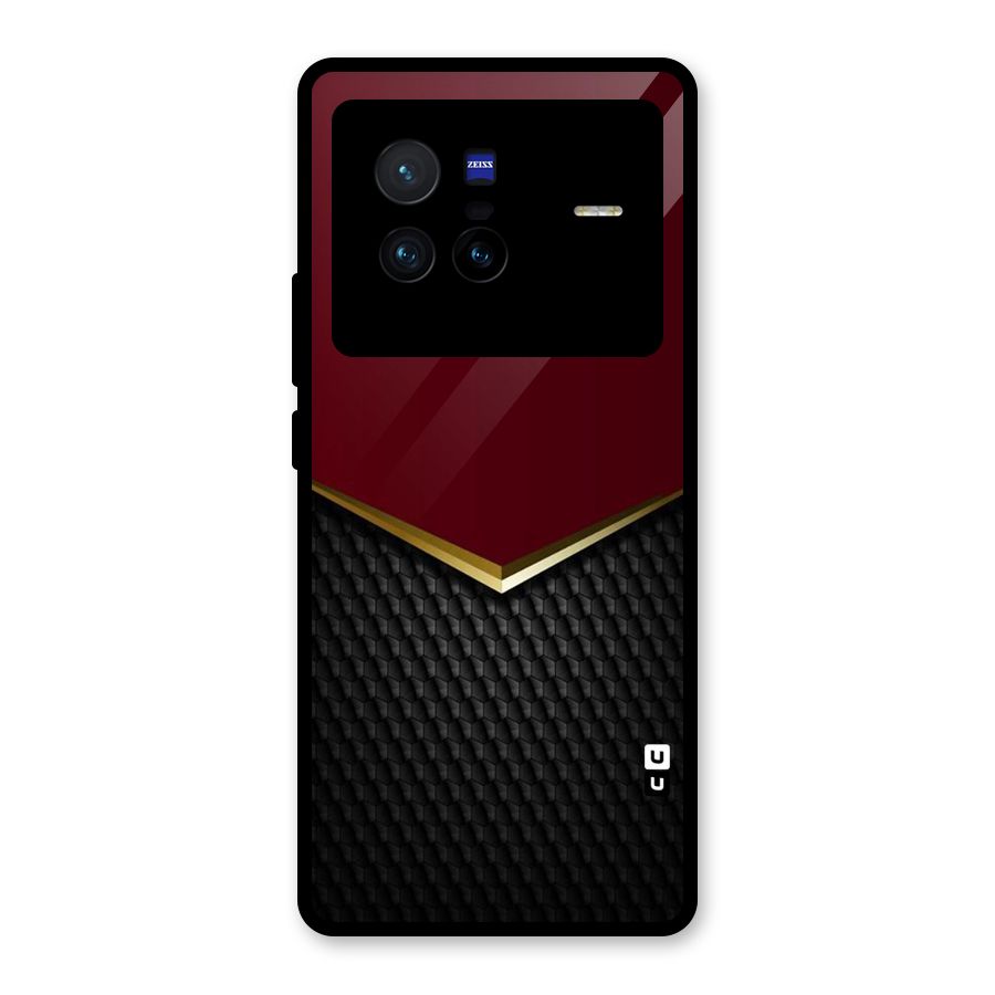 Rich Design Glass Back Case for Vivo X80