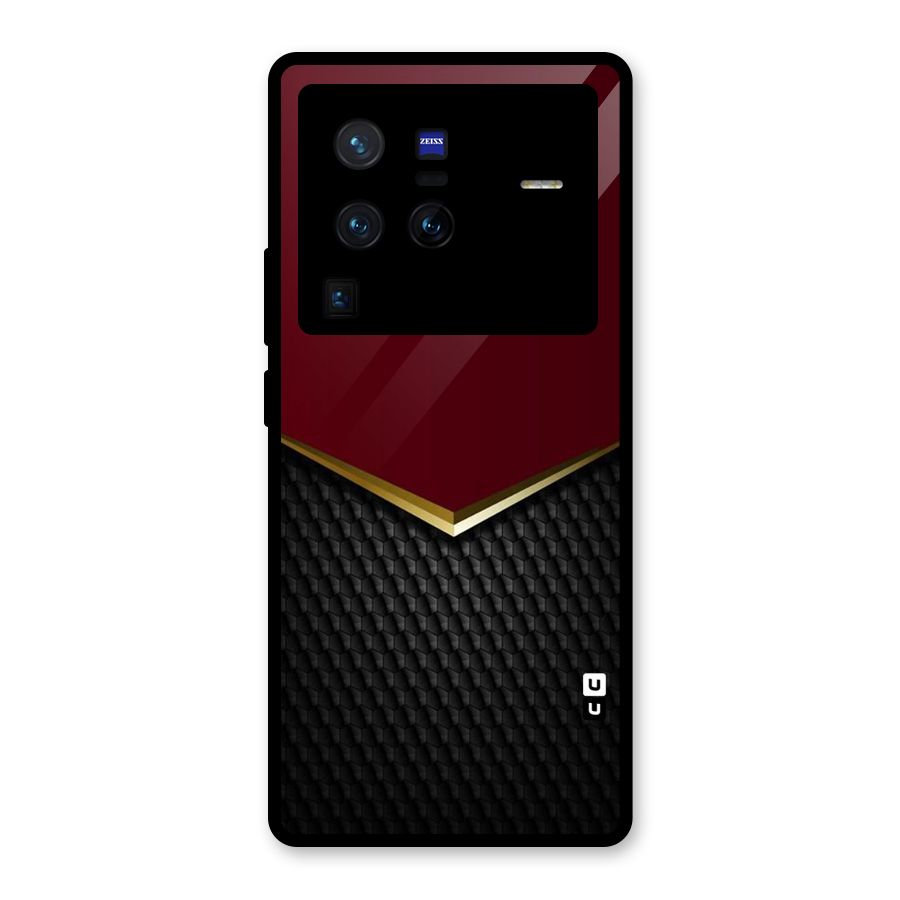 Rich Design Glass Back Case for Vivo X80 Pro