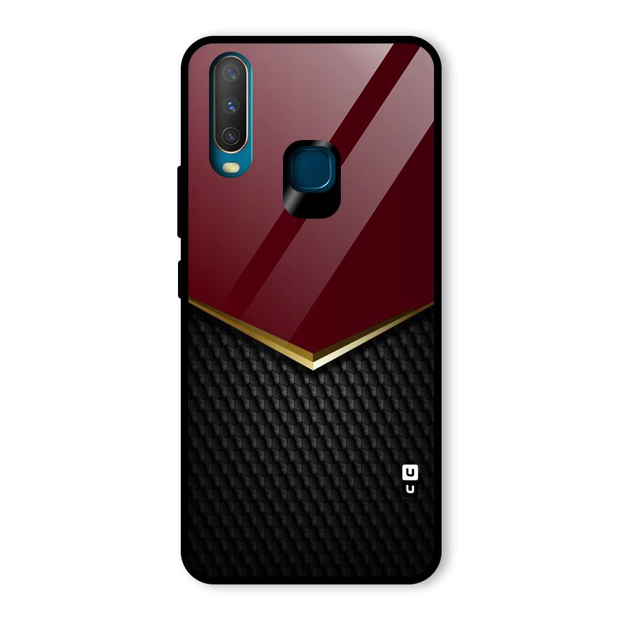Rich Design Glass Back Case for Vivo Y15