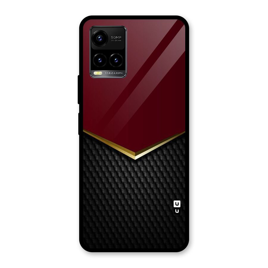 Rich Design Glass Back Case for Vivo Y21T