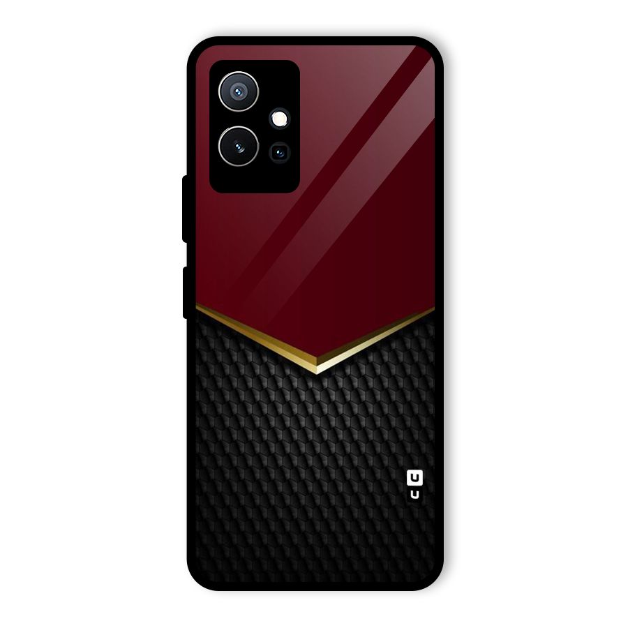 Rich Design Glass Back Case for Vivo iQOO Z6