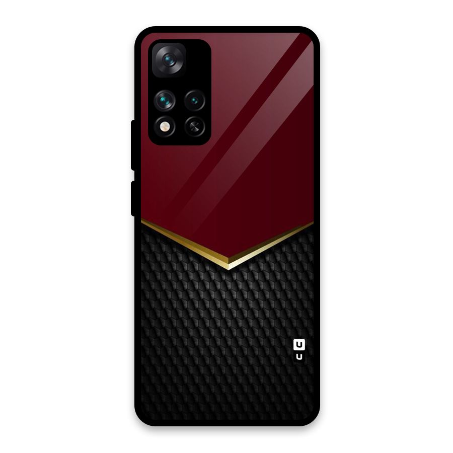 Rich Design Glass Back Case for Xiaomi 11i HyperCharge 5G