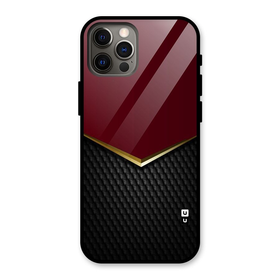 Rich Design Glass Back Case for iPhone 12 Pro