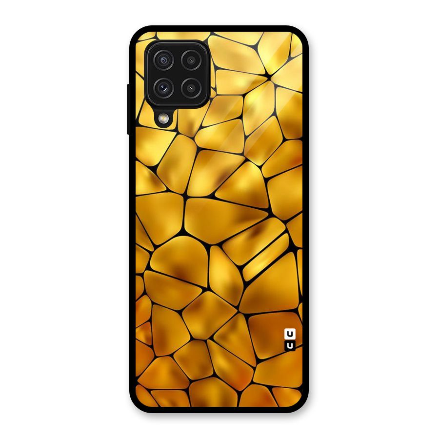 Rich Rocks Glass Back Case for Galaxy A22 4G