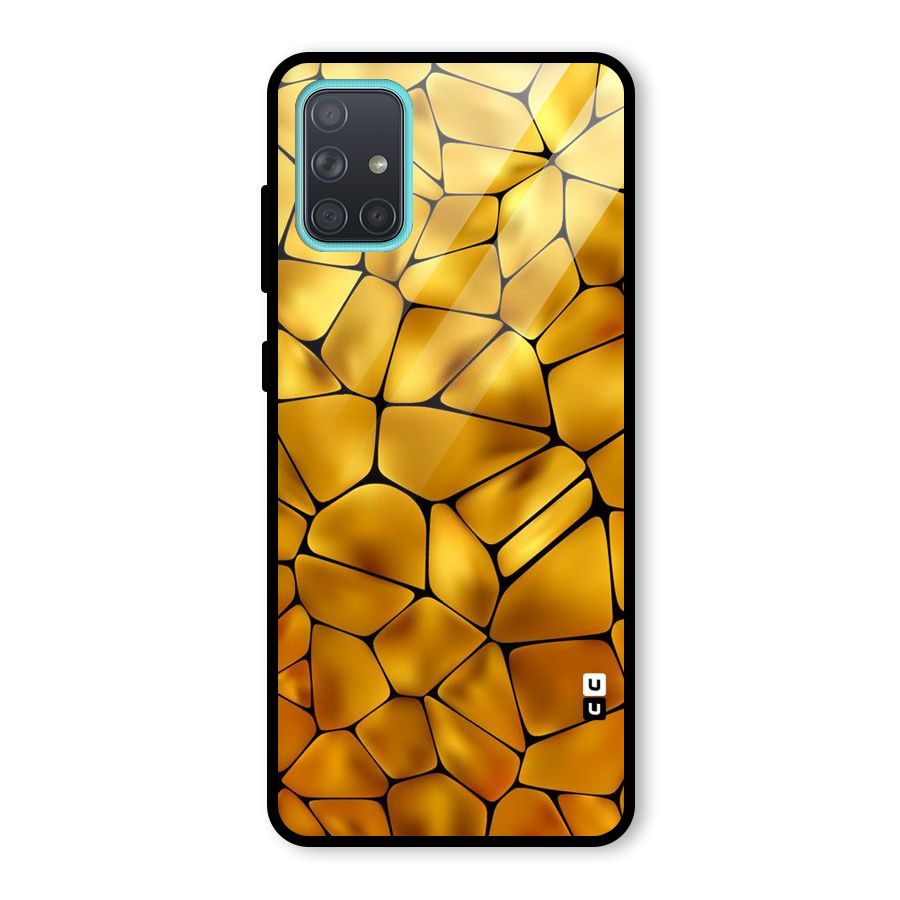 Rich Rocks Glass Back Case for Galaxy A71