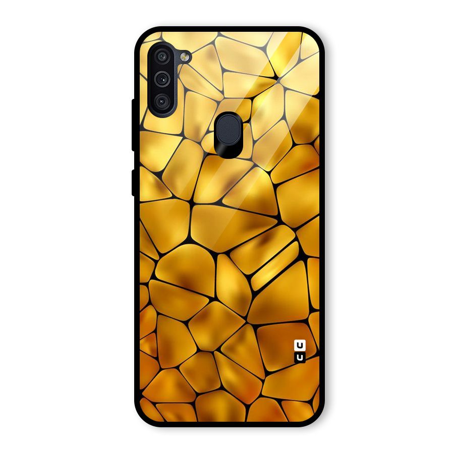 Rich Rocks Glass Back Case for Galaxy M11