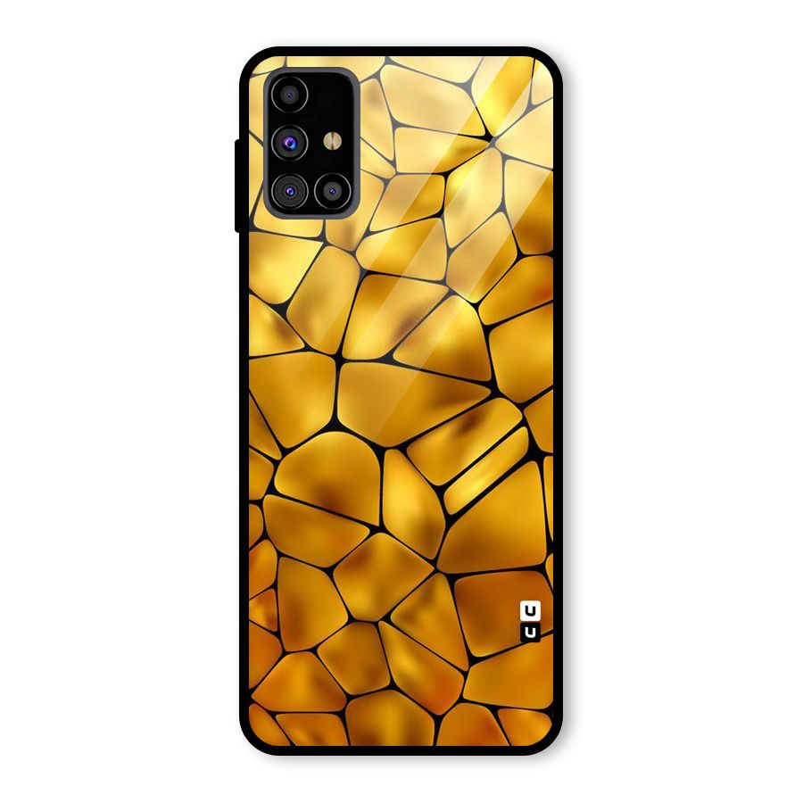 Rich Rocks Glass Back Case for Galaxy M31s