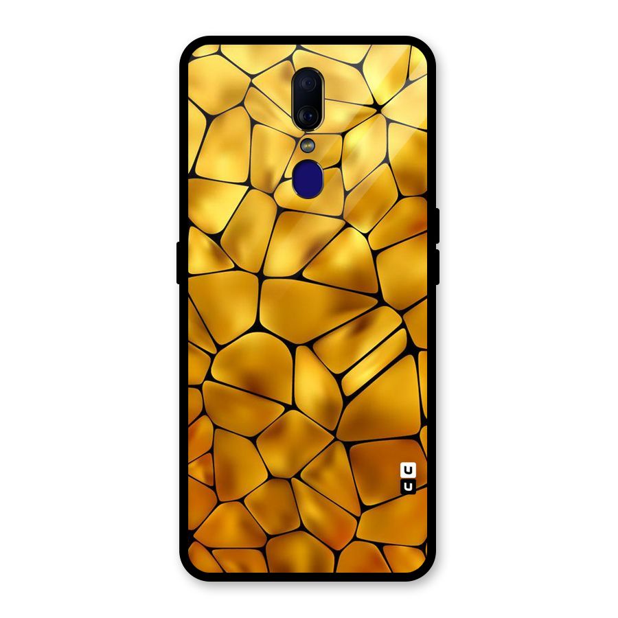 Rich Rocks Glass Back Case for Oppo F11