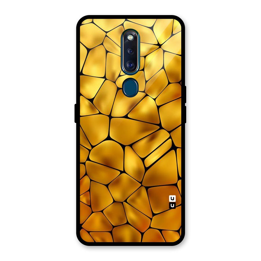Rich Rocks Glass Back Case for Oppo F11 Pro