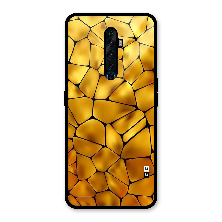 Rich Rocks Glass Back Case for Oppo Reno2 F