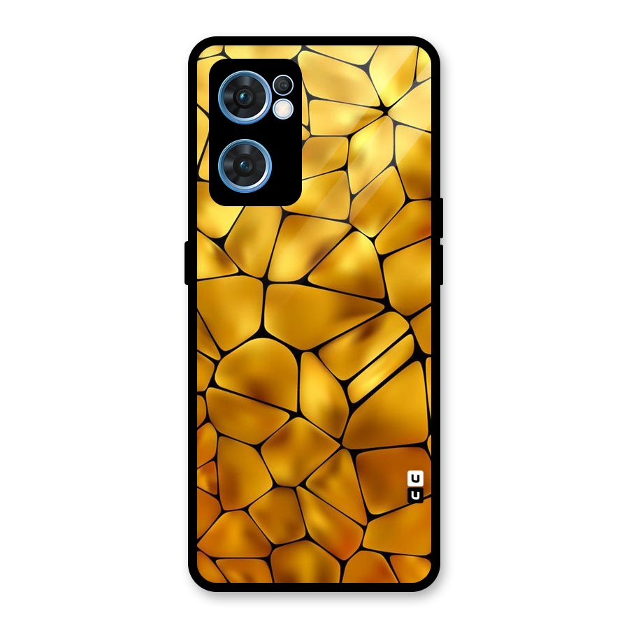 Rich Rocks Glass Back Case for Oppo Reno7 5G