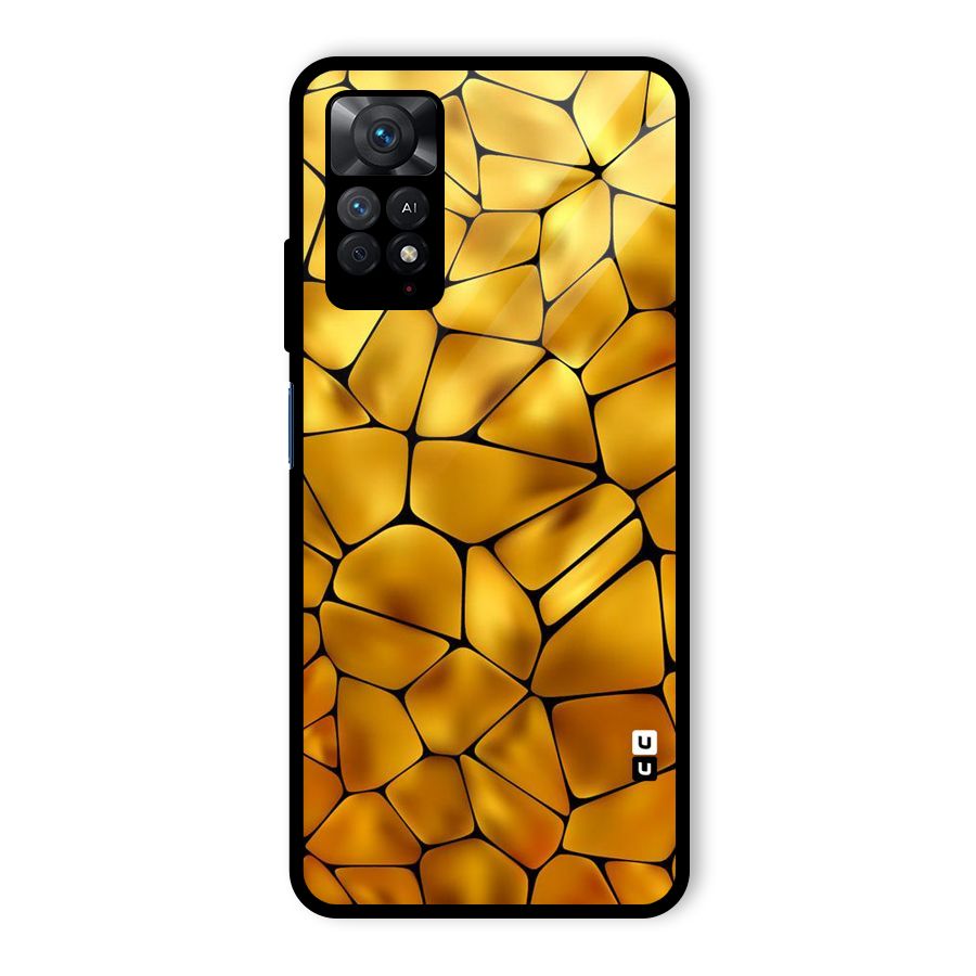 Rich Rocks Glass Back Case for Redmi Note 11 Pro
