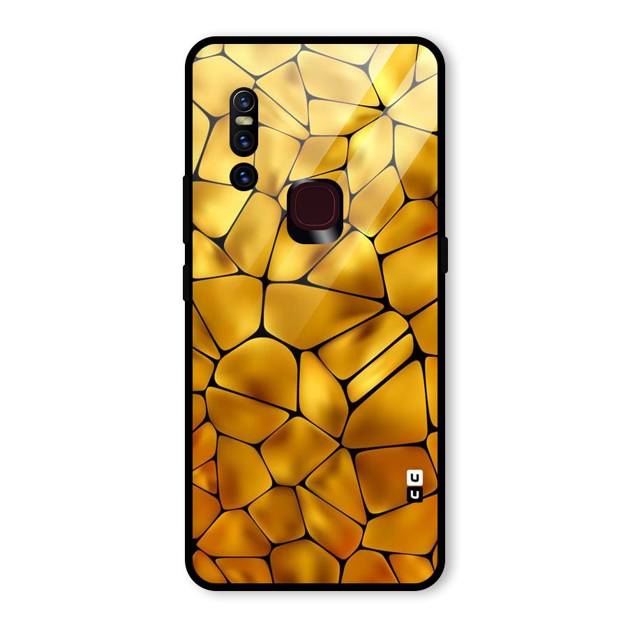 Rich Rocks Glass Back Case for Vivo V15