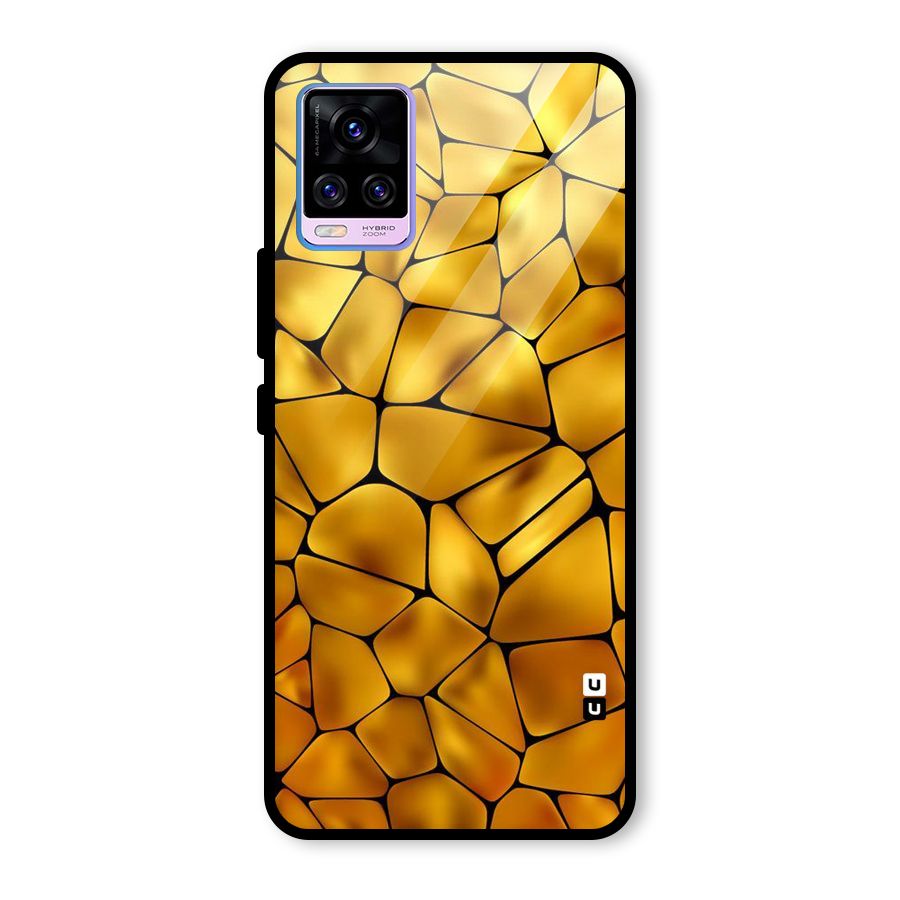 Rich Rocks Glass Back Case for Vivo V20 Pro