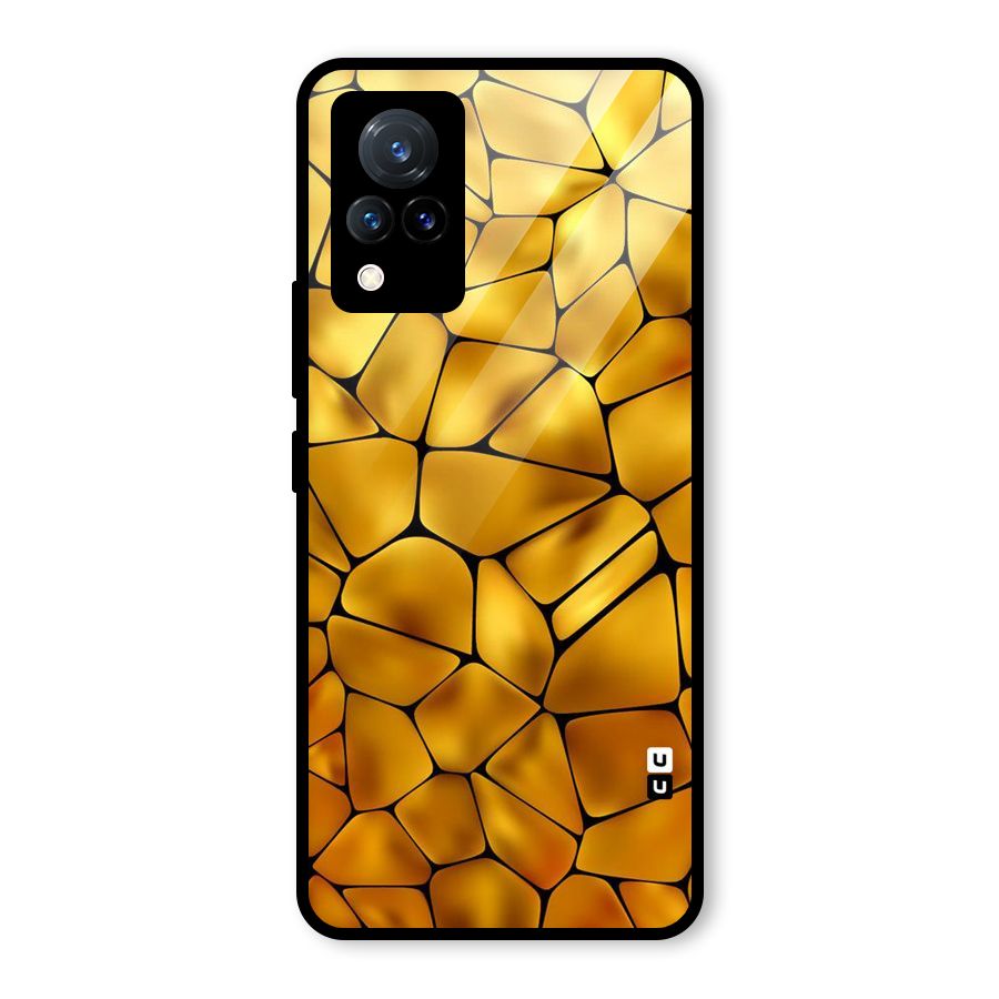 Rich Rocks Glass Back Case for Vivo V21 5G