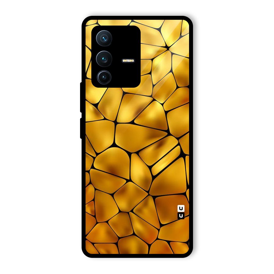 Rich Rocks Glass Back Case for Vivo V23 Pro