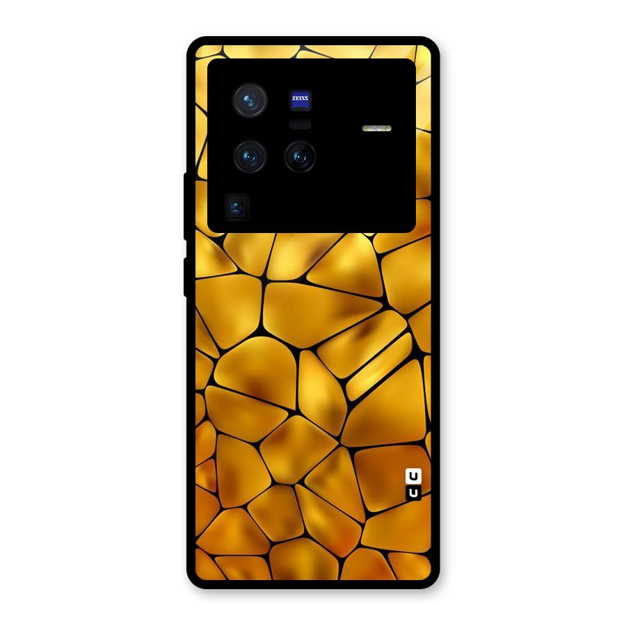 Rich Rocks Glass Back Case for Vivo X80 Pro