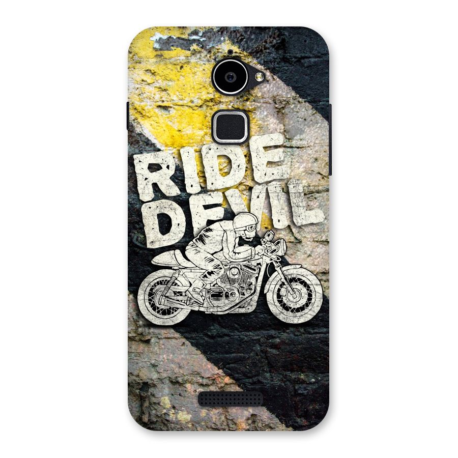 Ride Devil Back Case for Coolpad Note 3 Lite